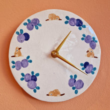 Load image into Gallery viewer, platypuses & blueberries | CLOCK