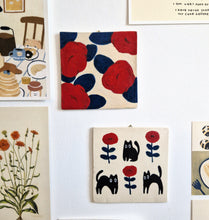 Load image into Gallery viewer, Nº007 flowers | HAND PAINTED TILE