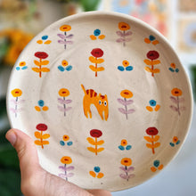Load image into Gallery viewer, Nº231 flower cat | PLATE second choice