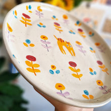 Load image into Gallery viewer, Nº231 flower cat | PLATE second choice