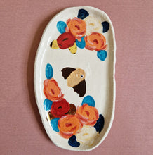 Load image into Gallery viewer, Nº294 rose bat | PASTRY PLATE with gold