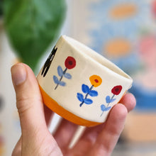 Load image into Gallery viewer, Nº255 cats | ORANGE MINI CUP second choice