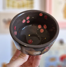 Load image into Gallery viewer, Nº263 owls | DARK CUP with gold