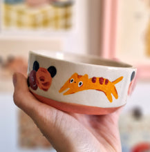 Load image into Gallery viewer, Nº271 flower cat | BOWL second choice