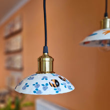 Load image into Gallery viewer, bees & lavender flowers | LAMP SHADE