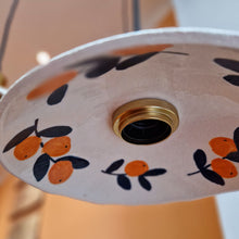 Load image into Gallery viewer, black cats & oranges | LAMP SHADE