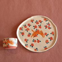 Load image into Gallery viewer, Nº344 orange cat | PASTRY PLATE