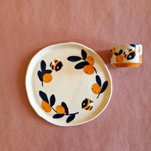 Load image into Gallery viewer, Nº363 bees & oranges | PASTRY PLATE