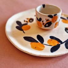 Load image into Gallery viewer, Nº363 bees & oranges | PASTRY PLATE