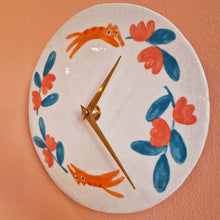 Load image into Gallery viewer, orange cats | CLOCK