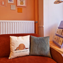 Load image into Gallery viewer, platypus | GREEN PILLOW
