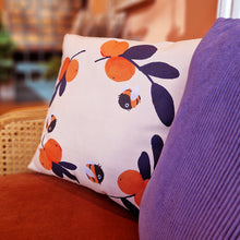 Load image into Gallery viewer, bumblebees | PURPLE PILLOW