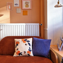 Load image into Gallery viewer, bumblebees | PURPLE PILLOW