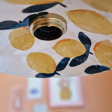 Load image into Gallery viewer, pigeon & lemons | LAMP SHADE