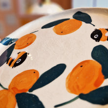 Load image into Gallery viewer, Nº436 bumblebees & oranges | PASTRY PLATE