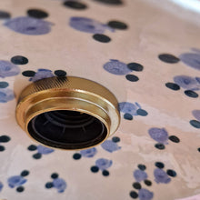 Load image into Gallery viewer, cat & violet flowers | LAMP SHADE