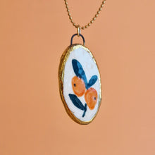 Load image into Gallery viewer, orange | CHARM with gold