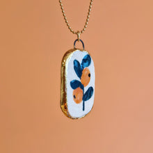 Load image into Gallery viewer, orange | CHARM with gold