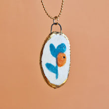 Load image into Gallery viewer, orange | CHARM with gold