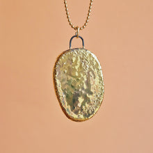 Load image into Gallery viewer, bat & oranges | CHARM with gold