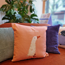 Load image into Gallery viewer, tired duck | ROSÉ PILLOW