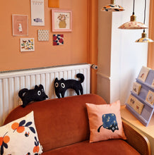 Load image into Gallery viewer, black cat watson | STUFFED ANIMAL medium