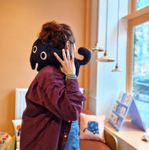 Load image into Gallery viewer, black cat watson | STUFFED ANIMAL medium