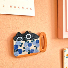 Load image into Gallery viewer, tea cup cats | CERAMIC WALL ART