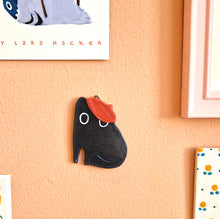 Load image into Gallery viewer, french cat | CERAMIC WALL ART
