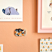 Load image into Gallery viewer, tea cup cats | CERAMIC WALL ART