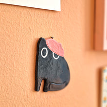 Load image into Gallery viewer, french cat | CERAMIC WALL ART