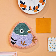 Load image into Gallery viewer, pigeon | FLUFFY WALL ART