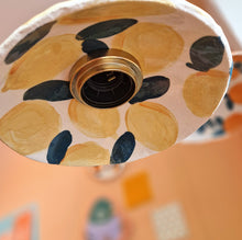 Load image into Gallery viewer, bumblebee & lemons | LAMP SHADE