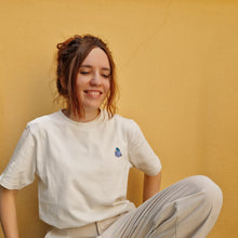 Load image into Gallery viewer, embroidered pigeon | TSHIRT