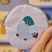 Load image into Gallery viewer, embroidered pigeon | PURSE