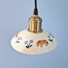 Load image into Gallery viewer, forget-me-not horse | LAMP SHADE