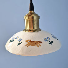 Load image into Gallery viewer, forget-me-not horse | LAMP SHADE