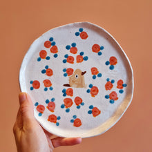 Load image into Gallery viewer, Nº405 platypus & roses | PASTRY PLATE