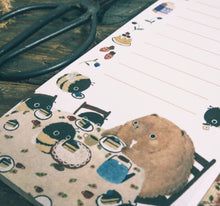 Load image into Gallery viewer, Tea time with bees | Notepad