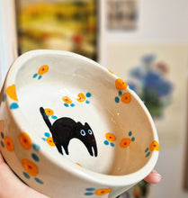 Load image into Gallery viewer, Nº212 flower cat | BOWL
