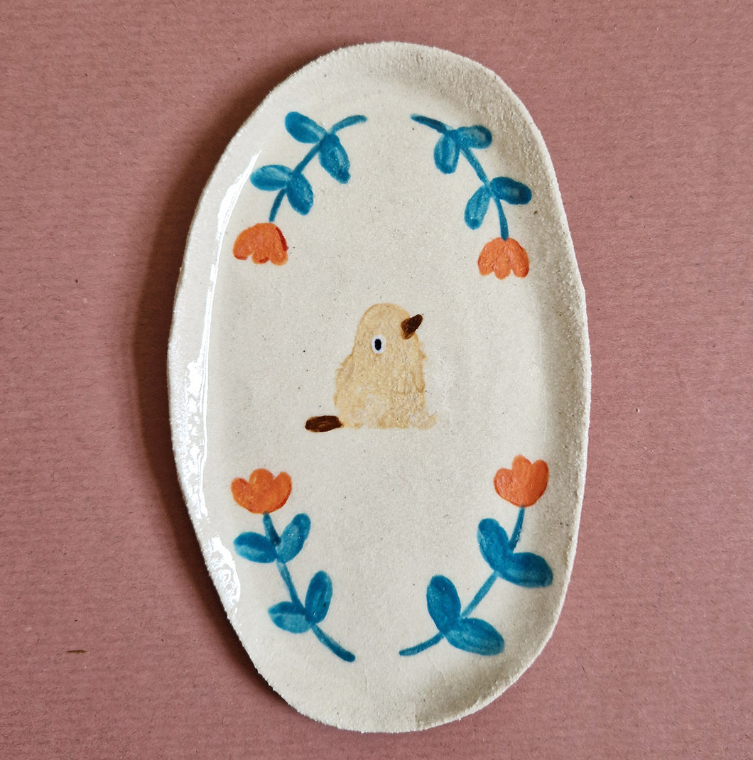 Nº302 flower platypus | PASTRY PLATE