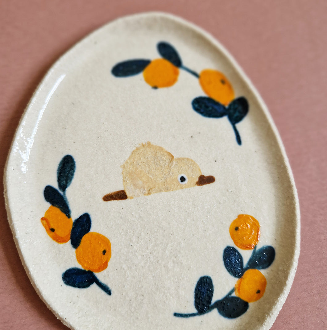 Nº300 orange platypus | PASTRY PLATE