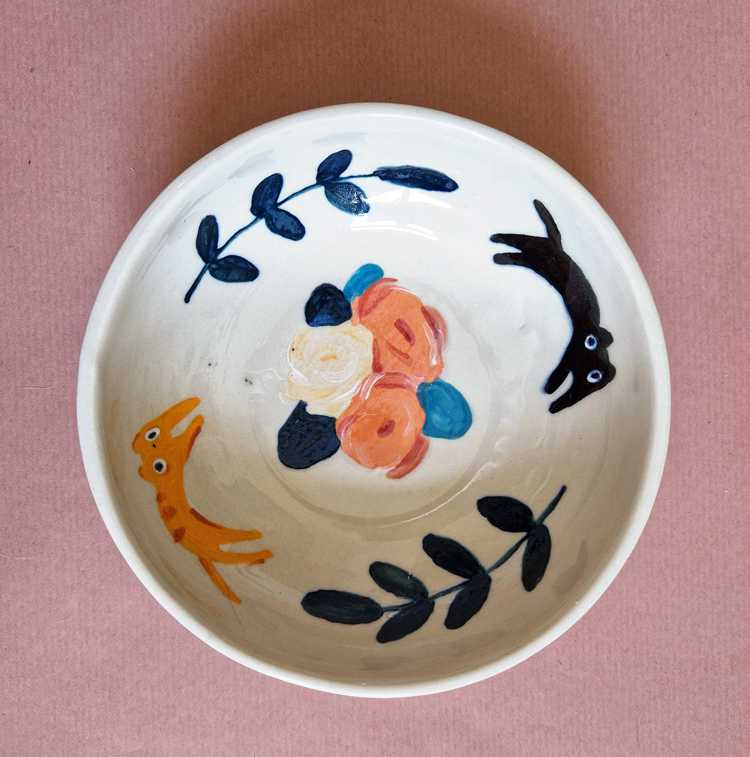 Nº316 flower cats | BOWL second choice