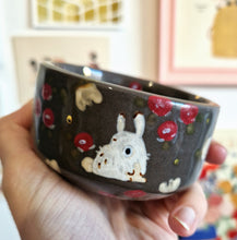 Load image into Gallery viewer, Nº267 fox and hare | DARK CUP with gold
