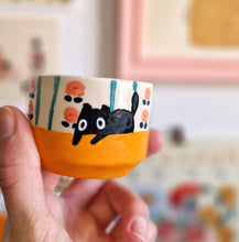 Load image into Gallery viewer, Nº284 cats | ORANGE MINI CUP
