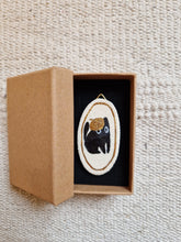 Load image into Gallery viewer, little cats | on ceramic with gold
