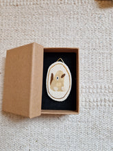 Load image into Gallery viewer, little platypuses | on ceramic with gold
