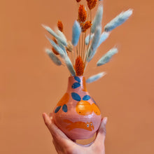 Load image into Gallery viewer, Nº347 cats | Orange VASE
