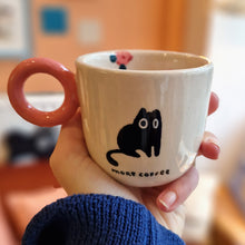 Load image into Gallery viewer, Nº528 more coffee cat | CUP with handle
