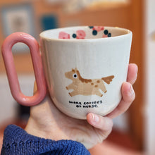Load image into Gallery viewer, Nº524 of horse | BIG CUP with handle
